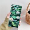 Phone Case For Samsung A15 A13 A35 A55 A51 A71 A41 A31 A21S A03S A05 A17 A23 A25 A33 A53 A73 5G A07 4G Clear Cover Lotus Pattern