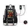 Riman Peripheral, Large Capacity Student School Bag, Commander Allen Usb Computer Backpack