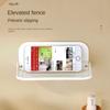 Phone Holder Wall Shelf Folding Plate Wall Mounted Shelf Home Organizer Storage Rack  Towel