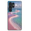 Coque De Téléphone - MANIACASE - Samsung Galaxy S25 Ultra - Silicone TPU - Noir - Océan Et Sable De Paradis