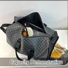 Men's Handbag, Large Capacity Classic Plaid Print Fashion Travel Bag, Daily Commuting Backpack Gym Bag, Separate Shoe Compartmen