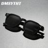 Non-polarized Retro Punk Men Sunglasses Small Frame Square Personalized Design Sun Glasses Women Travel Party Business Festival Gift