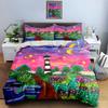 Lighthouse, Colorful Landscape. Bedding Duvet Cover Sets Duvet Covers Pillowcases Gifts (1 * Duvet Cover 2 * Pillowcases, Without Duvet Insert)