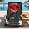 Custom Name Batman Night Stylish Digital Printing Beach Towel Quick‑Drying Absorbent Blanket for Beach Pool Gym Travel