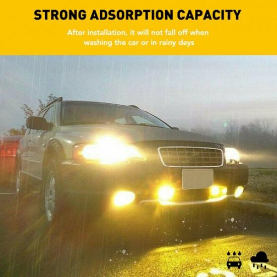 Golden Yellow 12"X72" Headlight Taillight Fog Light Tint Film Vinyl Wrap