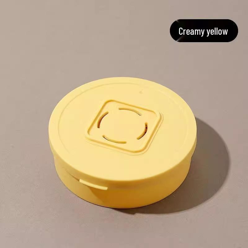 Dual-Use Marshmallow Air Cushion Makeup Sponge with Storage Box