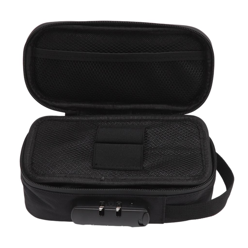 Smoking Set Bag Oxford Cloth Activated Carbon Deodorant with Password Lock Smoking Set Organizer