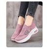 Women's Summer New Lightweight Sponge Sole Casual Shoes, Women's Height Increasing Shoes, Versatile Thick Soled Shoes