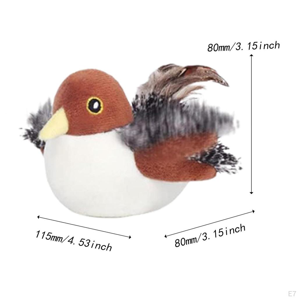 Flapping Bird Cat Activated 3 Modes Simulation for Bored Indoor Cats Electric Exercise Toy