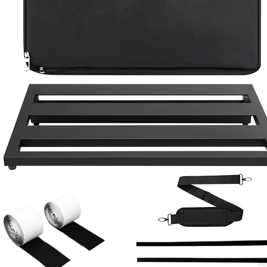Compact and Portable Pedalboard Bag for Easy Transportation of Guitar Accessories