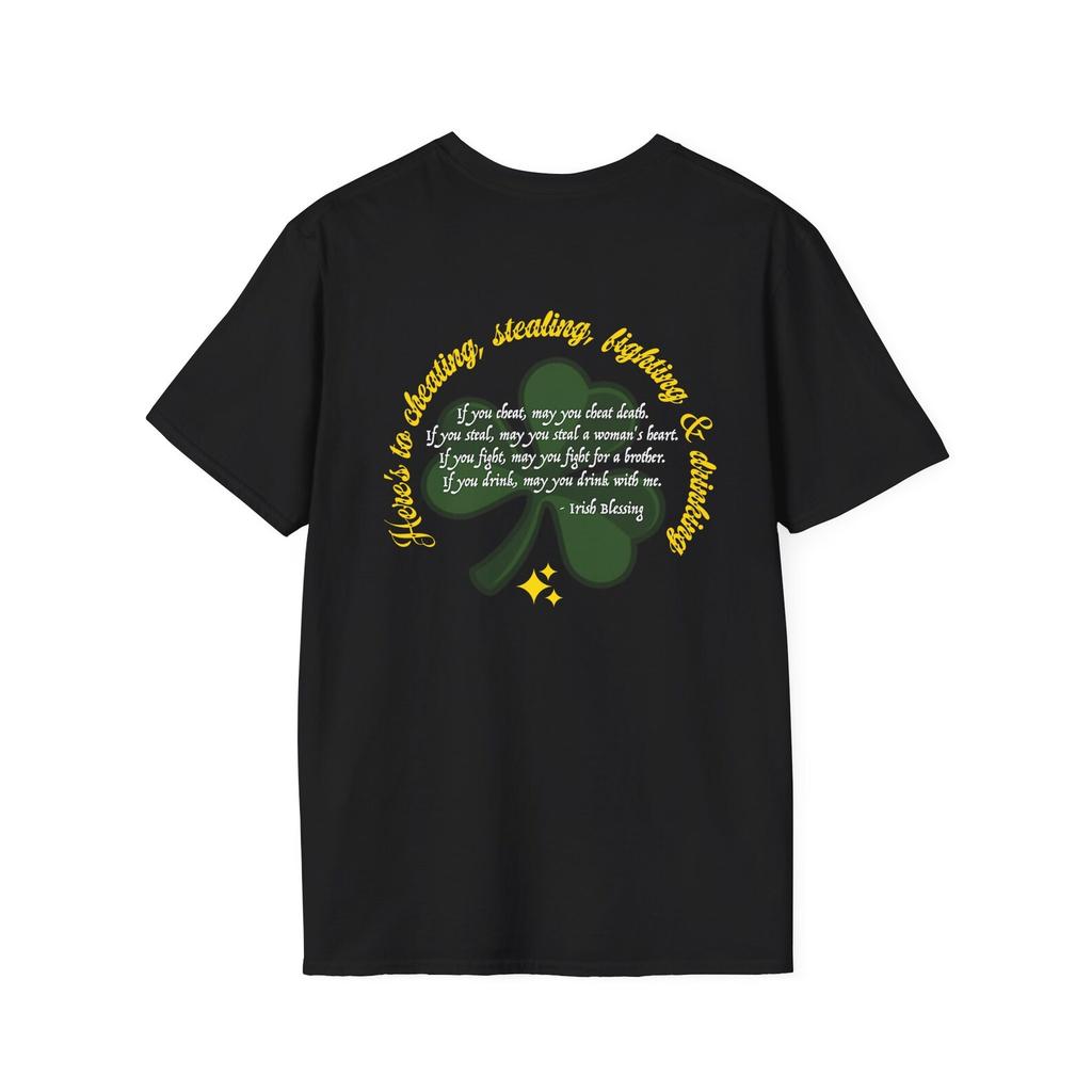Saint Patricks Day / Irish Blessing Unisex Softstyle T-Shirt