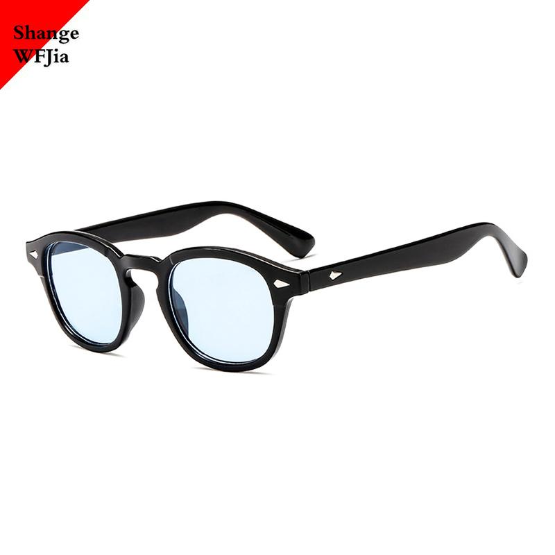 Fashion Round Sunglasses Clear Tinted Lens Brand Design Party Show Sun Glasses  Uv400