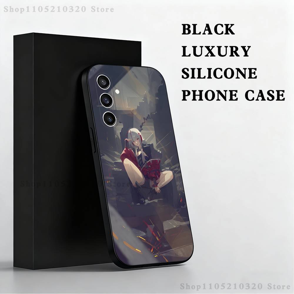 

Arknights Endfield Phone Case For Samsung S25,S24 Ultra,S20,S30 plus,S22 plus,S23,S30 Ultra 5G Silicone Black Shell SamsungA40