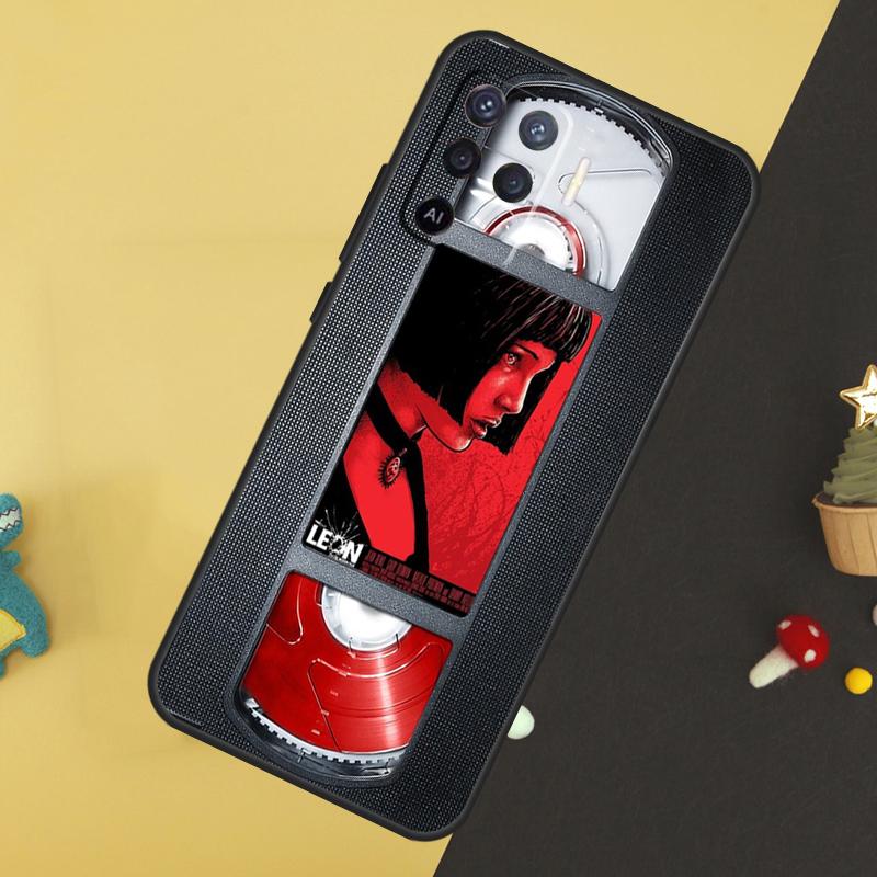 

VHS tape cassette Home Alone Case For Oppo A58 A78 A98 A18 A38 A74 A94 A54 A15 A17 A57 A6 A5 Pro A16 A76 A96 A40 A60 A80 OPPO A60 5G