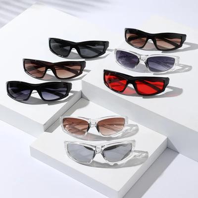 Nuevas Gafas de Sol de Forma Ovalada para Mujer Diseñador de Marca Movimiento Gafas de Sol para Hombre Gafas para Conducción al Aire Libre Uv400