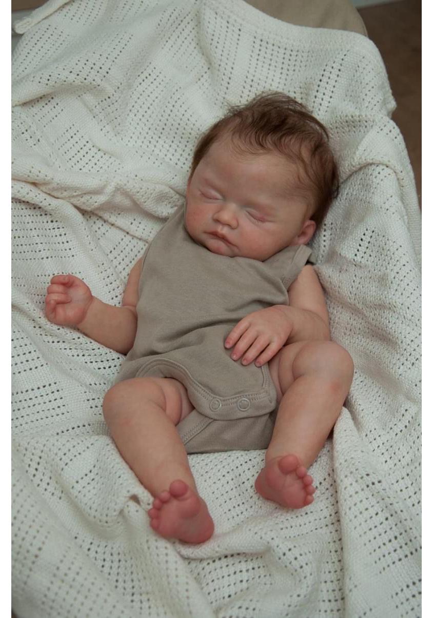 19-Inch Reborn Baby Doll Simulation - Newborn Baby Doll 19 inch