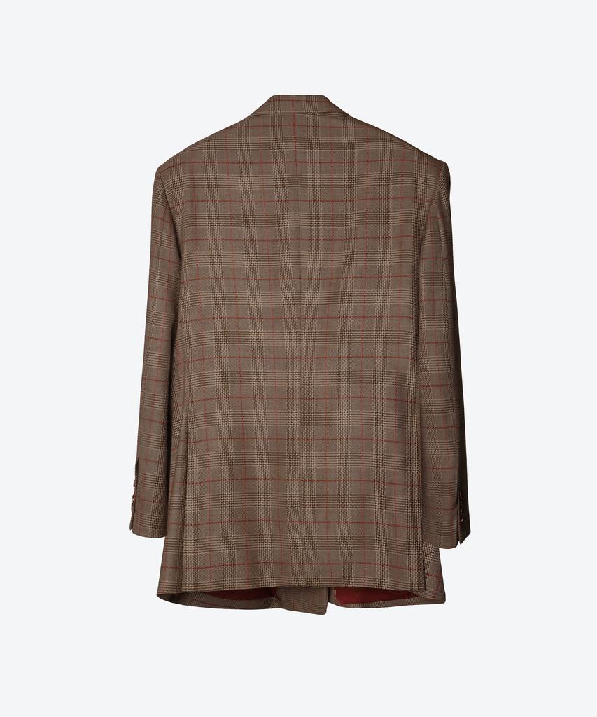 Untage Wool Prince Of Wales Jacket (Unisex)_Uth-Fb93