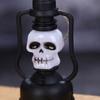 Handheld Pumpkin Candle Light Small Night Light Party Decoration LED Skull Lamp  Key Chain