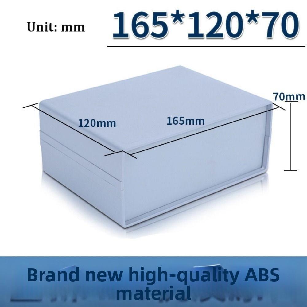 Wysokiej Jakości Plastikowa Obudowa DIY Etui na Instrument Wodoodporna Szara Pudełko na Projekt Elektroniczny 10 Stylów Artykuły Elektryczne