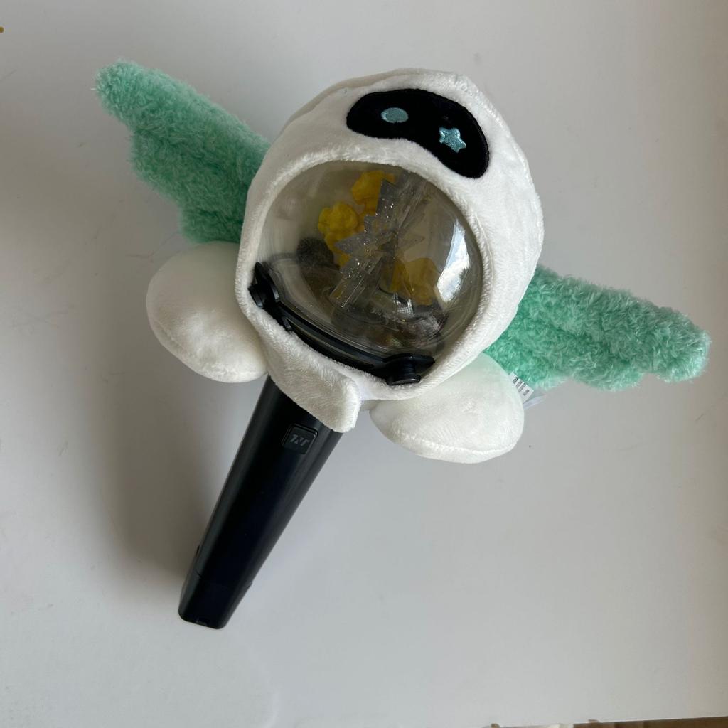 Korea Wootteo Plyslegetøj Kawaii Udstoppet Dukke til Rygsæk Vedhæng Bølge Ny JIN Design Astronaut Vinger Nøglering Fans Støtte Gave