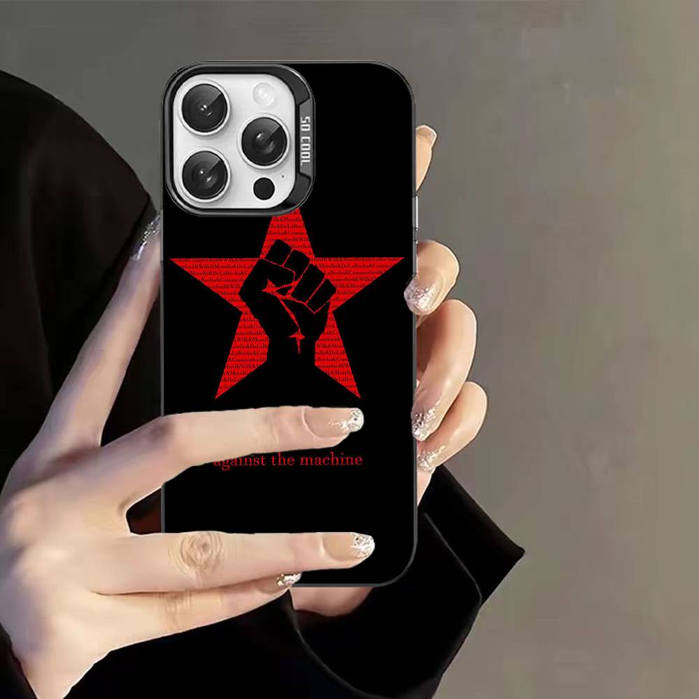 

Classic Band R-Rage A-Against The M-Machine Phone Case For IPhone 16 15 14 13 12 11 17 Pro MAX Plus Pro Matte Shockproof Cover iPhone 14 pro