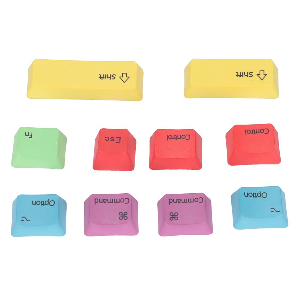 Keycaps PBT Material Bright Color Thermal Sublimation Process Colour Replacement Keycaps