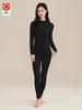 FUNIBAOLUO Women's Modal Mid-collar Thermal Base Layer Top