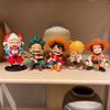 One Piece Anime Figure Doll Portgas D Ace Yamato Q Version Model Decor Peripheral Ornament Children Charm Birthday Gifts Toys