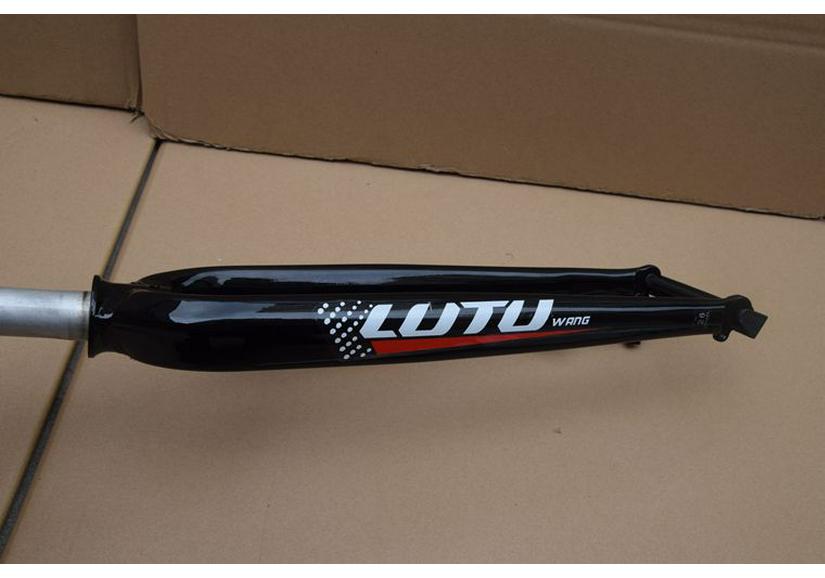 LUTU Aluminum Alloy Rigid Bicycle Fork for Mountain Bikes (26", 27.5", 29")