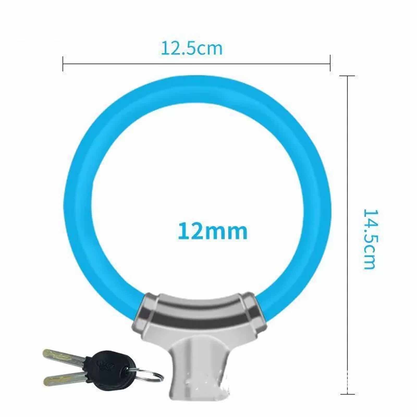 

Combination Lock – -Theft Ring Key Lock for Mountain Bikes, E-Bikes, Motorcycles, Secure Cycling & Outdoor One Size