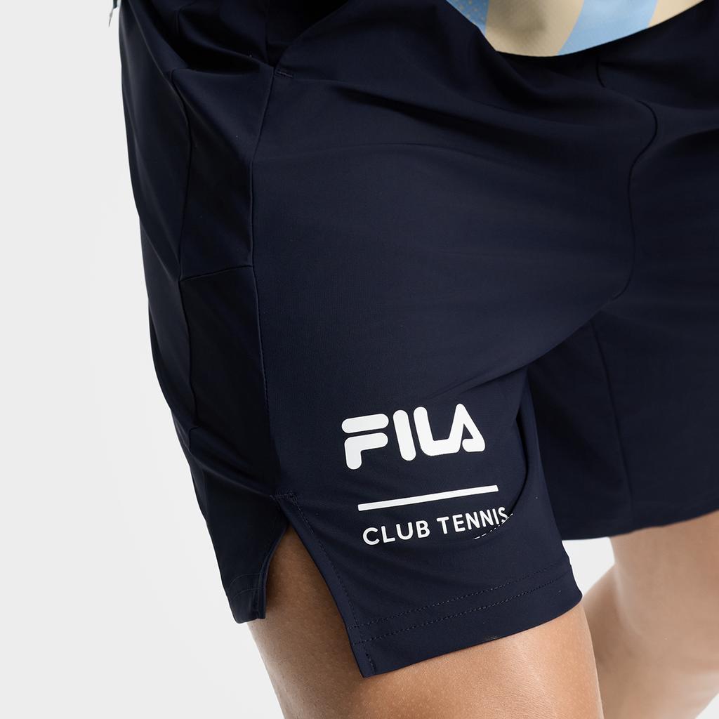 Fila Tennis Art In Sports Summer Moisture Wicking Breathable Casual Sports Shorts Men Shorts Royal-Blue A11M433603FNV