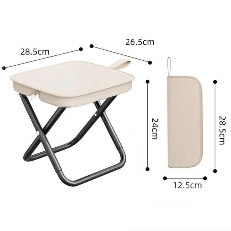 

Ultra-Light Portable Folding Chair for Outdoor Picnic Camping Travel Seat Convenient to Carry Fishing Stool хаки
