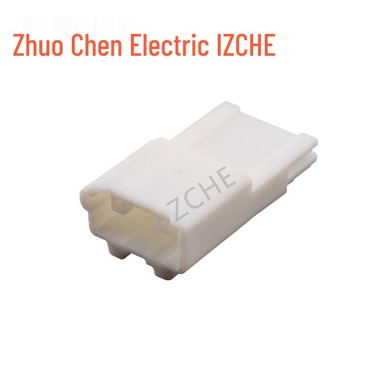 4-Hole Automotive Wire-to-Wire Connector Set: 6098-5677, 6098-5668, 90980-12732
