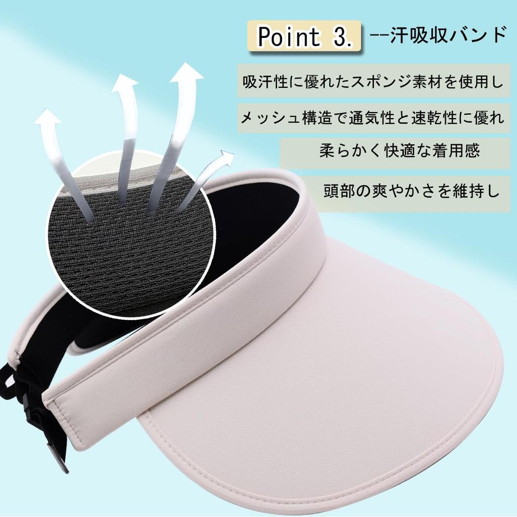 Sun UV Wide Sun Hat with Chin Slimming Suitable for and Athletic Meets [IFSUN] Women's Visor, Protection, Brim, UPF+50, Strap, Effect, Windproof,
