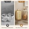Plastic Basin Storage Rack Adjustable Household Hanging Shelf Durable Washbasin Hook