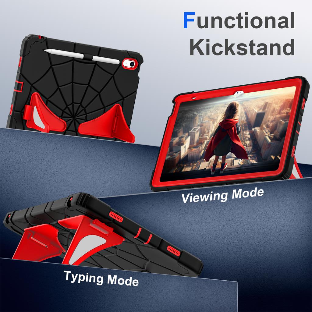 Tablet Protective Case Spider A1 Model Is Suitable for iPad A16 11Th ()/Ipad 10.9 10Th () with Stand 10 Colors Available