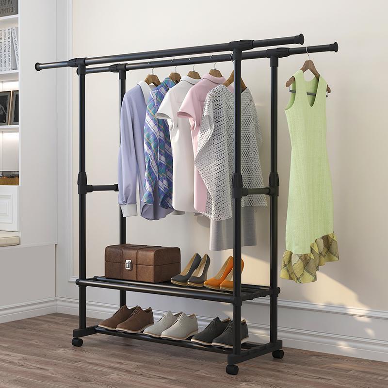 Compact Household Floor Drying Rack - Fixed Height