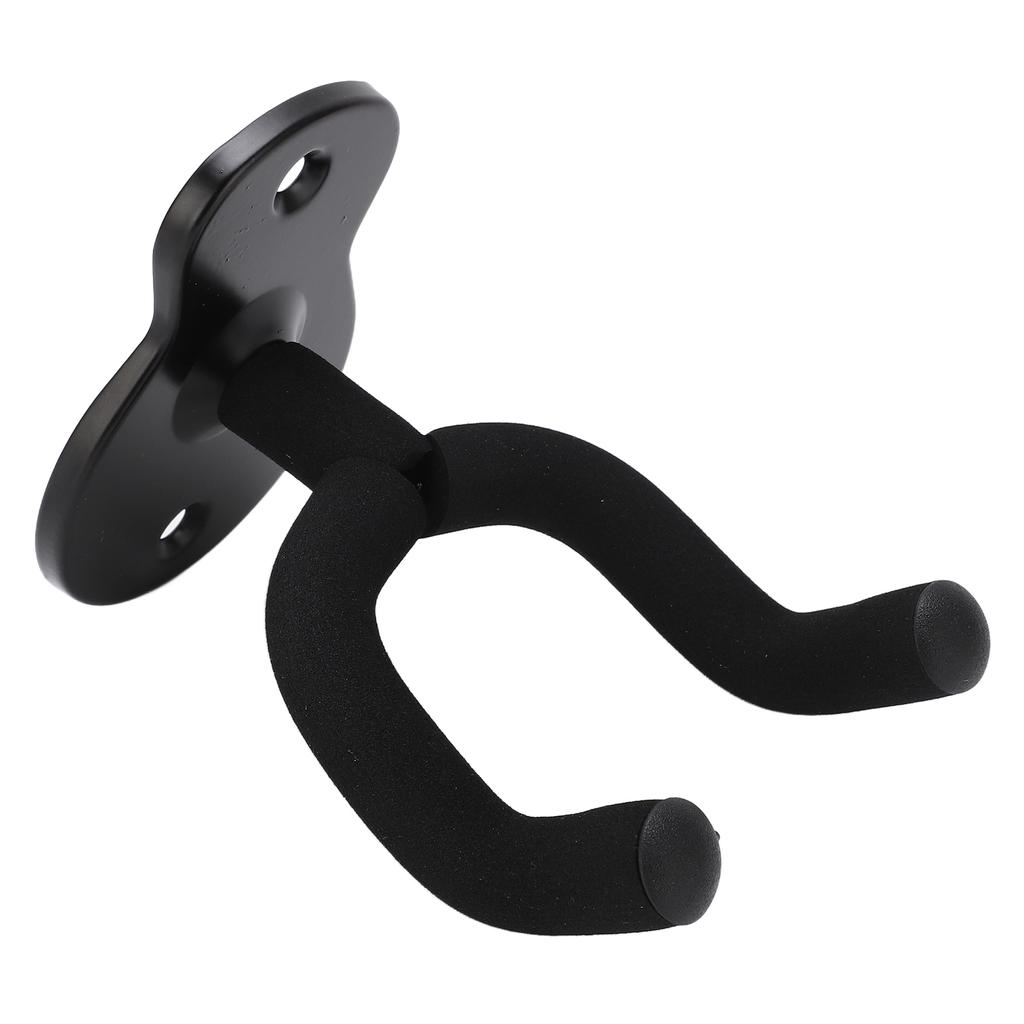 Guitar Wall Mount Hanger Hook Holder Stand Metal for Ukulele Violin Studio Room