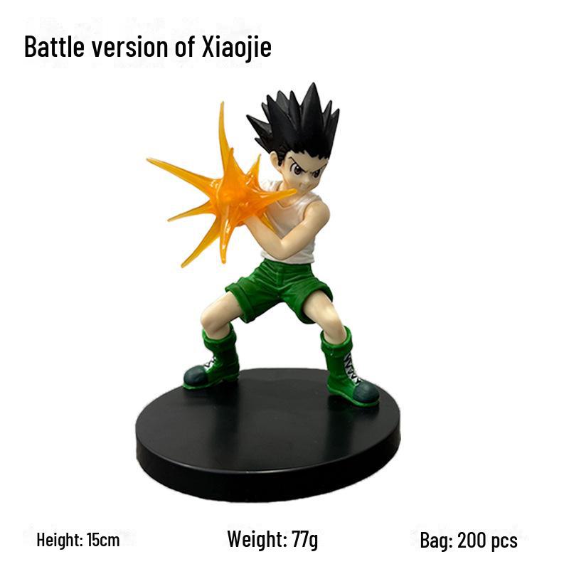 Hunter X Hunter Action Figure: Kurapika, Hisoka, Kuroro & Battle Jackie Chan Model Ornaments