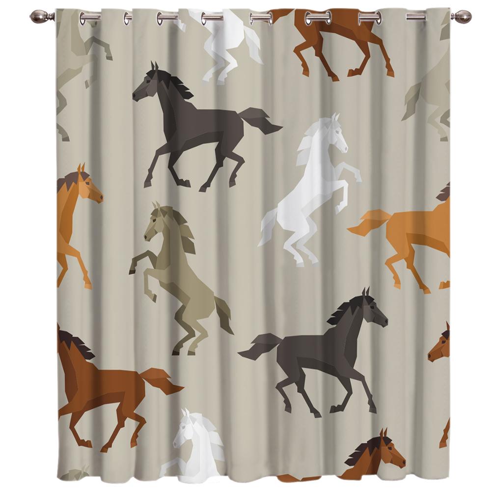 Силуэт лошади на тему фермерской жизни — фото 15