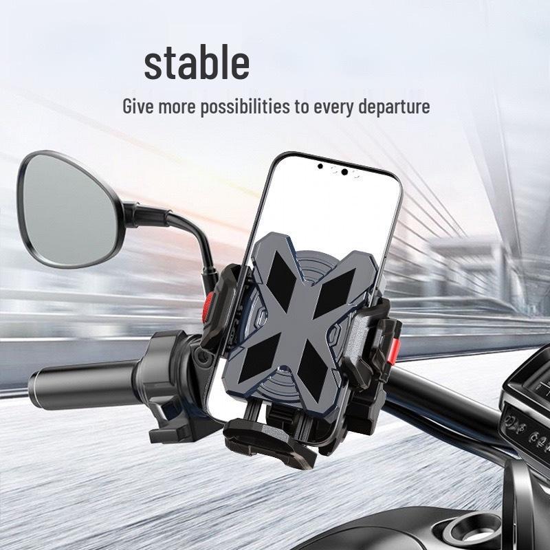 

Shockproof Universal Phone Holder for Drivers & Riders