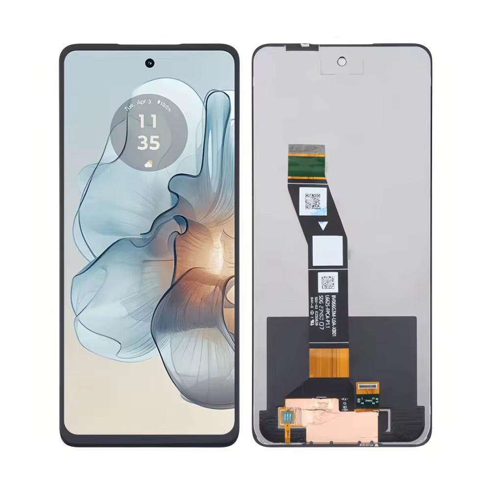 Compatible with Motorola G04/G24 Screen Assembly, Inner and Outer LCD Touch Screen