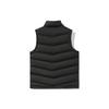 Li Ning Sports Fashion Series Warm Logo Stand Collar Down Vest Men Vest Black AMRR063-5