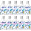 Kiyo Jochugiku Kuchuppe L-8020 Mouthwash, Soft Mint (500ml X 10-pack / Non-alcoholic) Prevents Bad Breath (Mouthwash / Contains Xylitol) Made In Japan