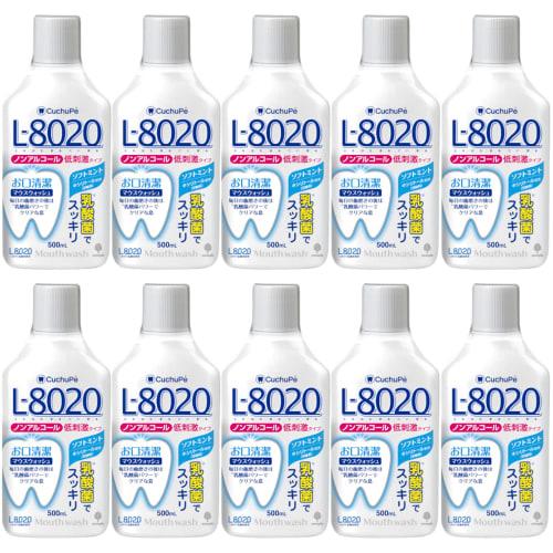 

Kiyo Jochugiku Kuchuppe L-8020 Mouthwash, Soft Mint (500ml x 10-pack / Non-alcoholic) Prevents Bad Breath (Mouthwash / Contains Xylitol) Made in Japan