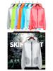 Unisex Summer Windbreaker with Custom Logo - Lightweight, Plus Size Sunscreen Jacket for Outdoor and Workwear
