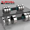 X-RIVALFITNESS Adjustable Electroplated Steel Dumbbell
