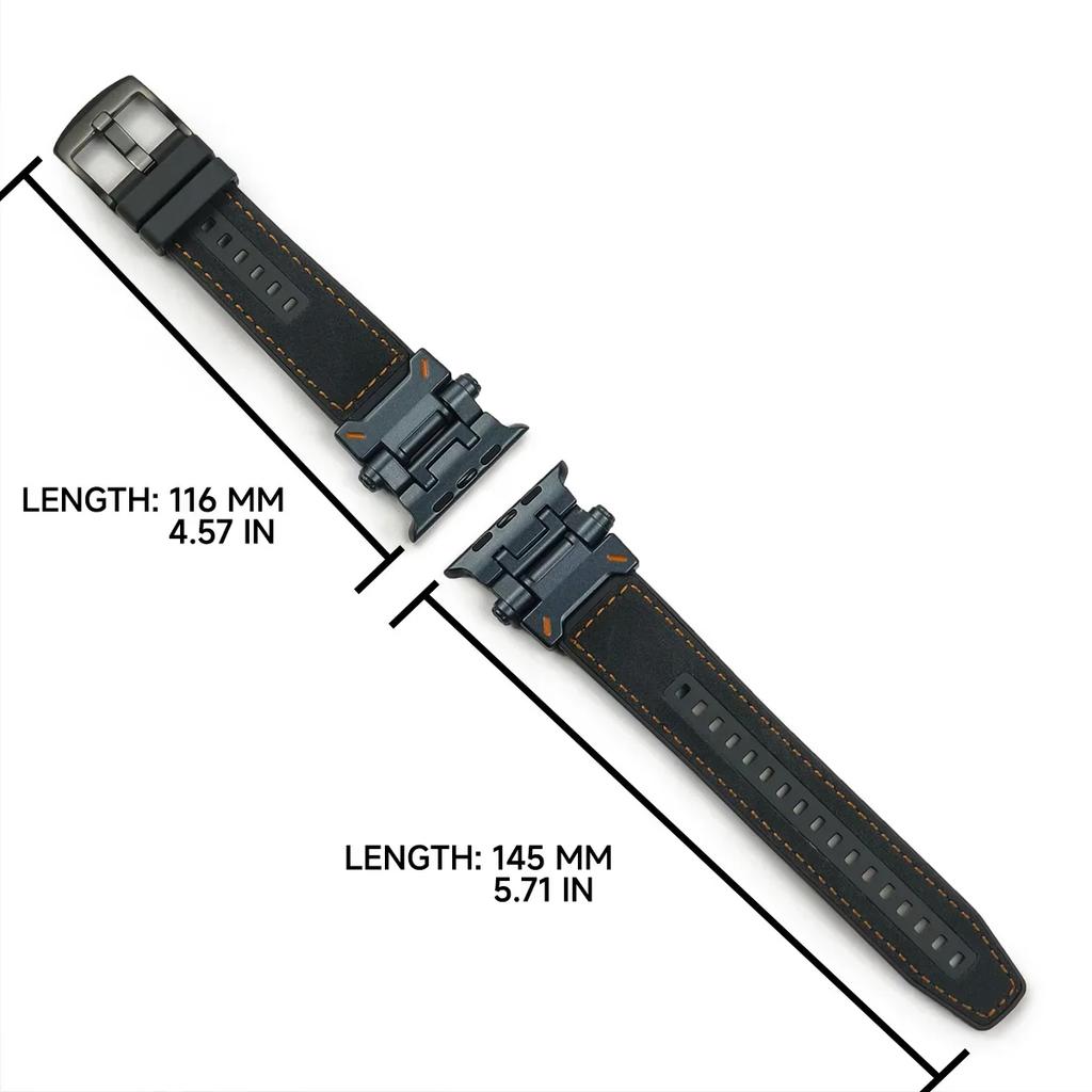 TPU Sport Strap For Apple Watch 9 45mm Ultra 2 49MM 44mm 42mm Silicone Bracelet for iWatch9 8 SE 7 6 4 5 3 2 1 Band Accessories