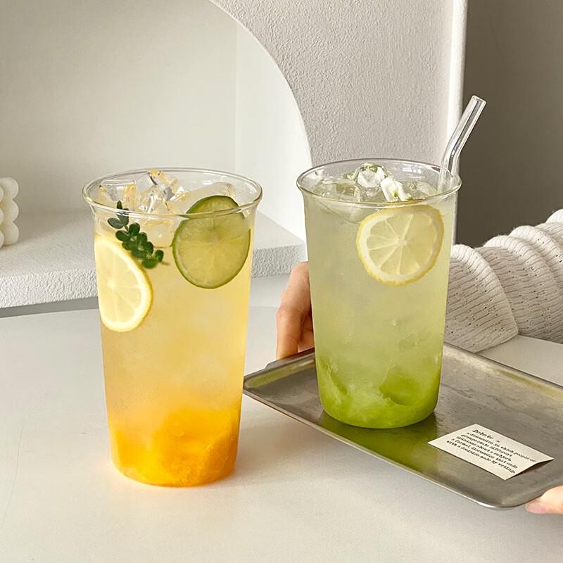 Summer Simple Glass Cup