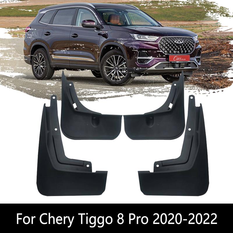 Car Mud Flaps For Chery Tiggo 8 Pro 2022 Splash Guard Front Rear Mudguards Protection Mudflaps Wheel Protector